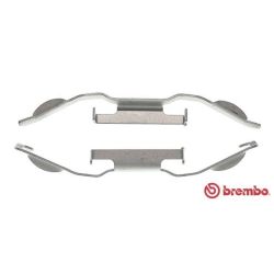 Priedų komplektas, stabdžių apkaba BREMBO A 02 224