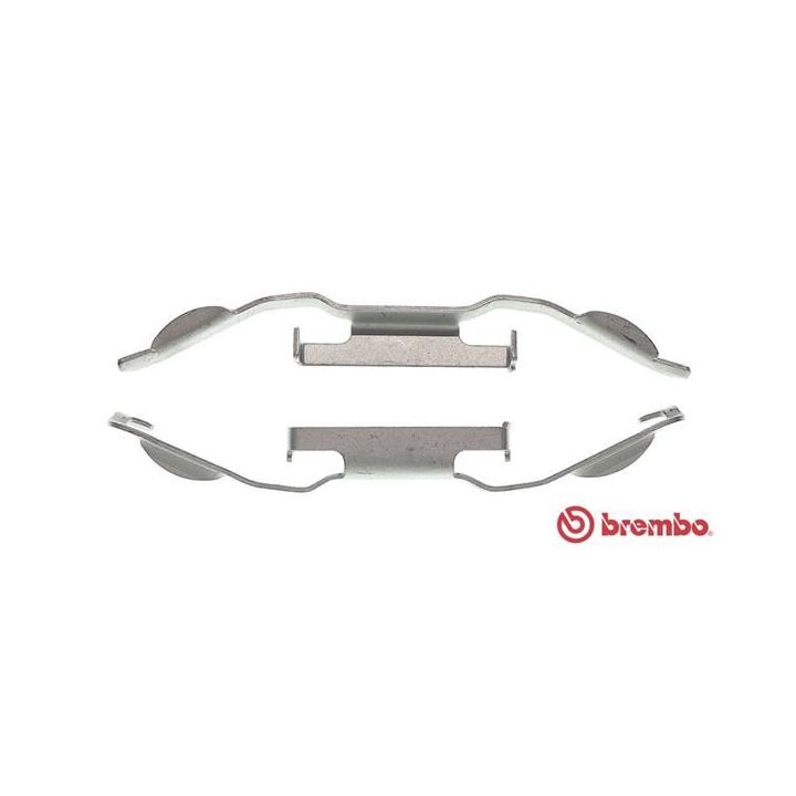 Priedų komplektas, stabdžių apkaba BREMBO A 02 224