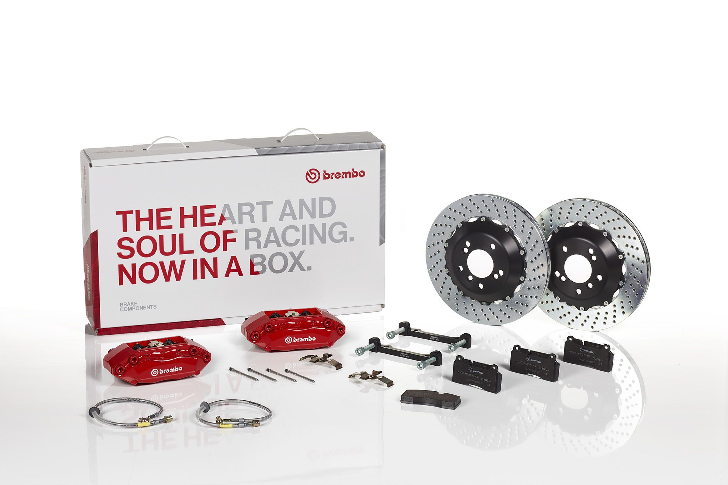 Didelio efektyvumo stabdžių komplektas BREMBO 1A1.6005A_
