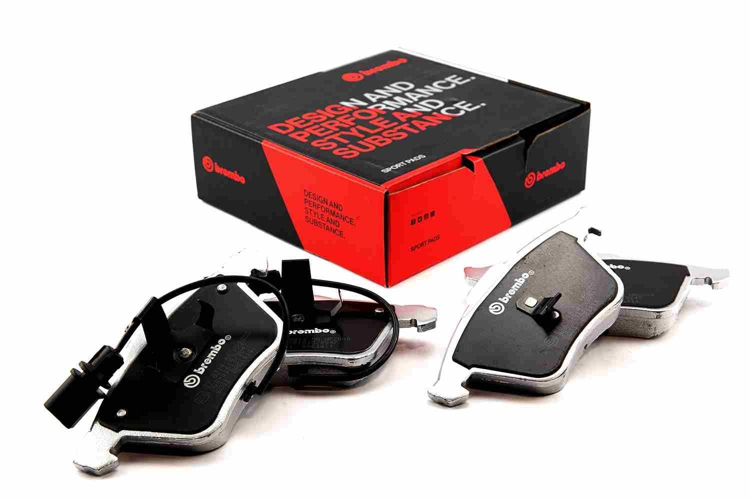 Didelio efektyvumo stabdžių trinkelių komplektas BREMBO 07.B314.71