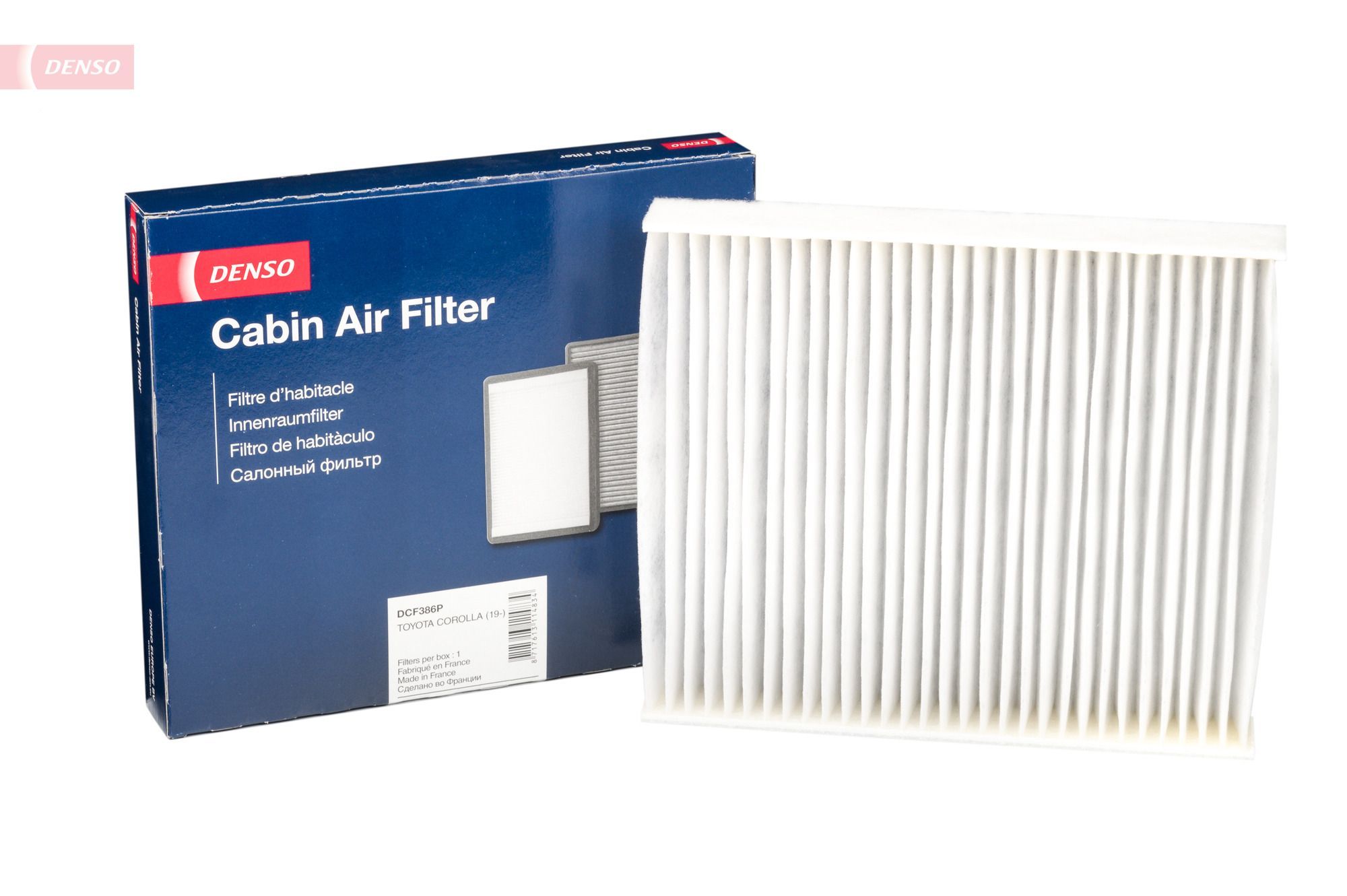 Filtras, salono oras DENSO DCF386P