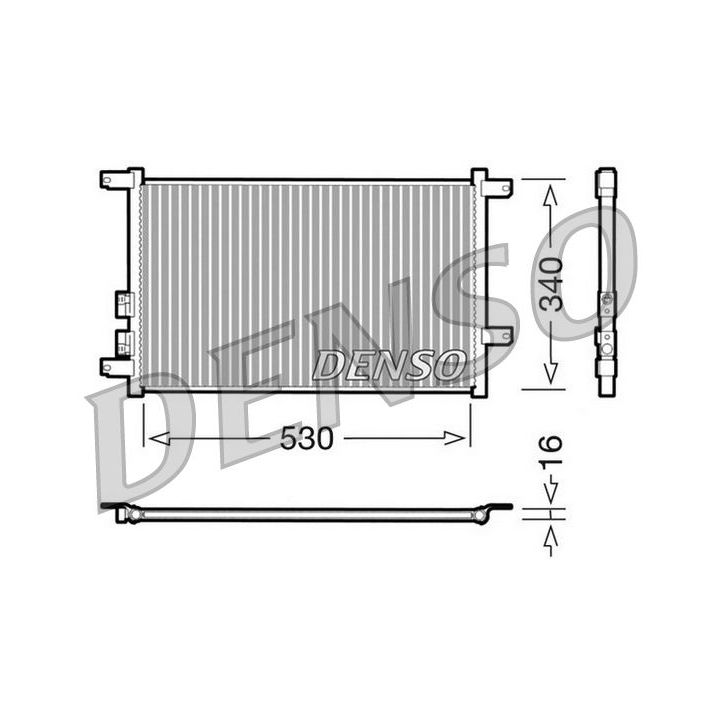Kondensatorius, oro kondicionierius DENSO DCN01011