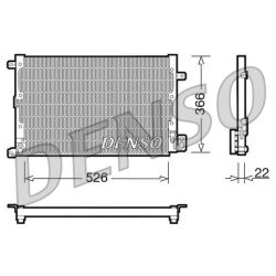 Kondensatorius, oro kondicionierius DENSO DCN01020