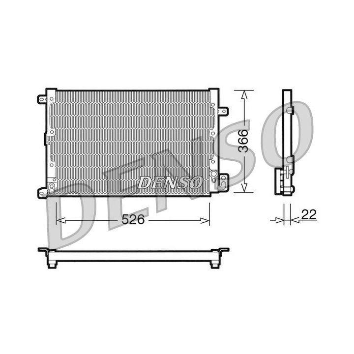 Kondensatorius, oro kondicionierius DENSO DCN01020