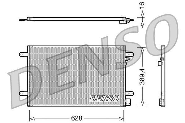 Kondensatorius, oro kondicionierius DENSO DCN02017