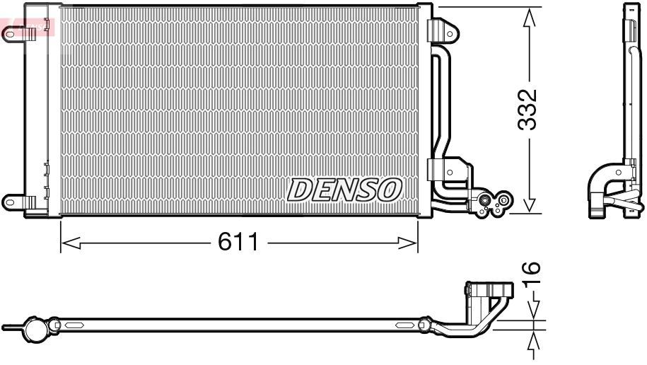 Kondensatorius, oro kondicionierius DENSO DCN02034