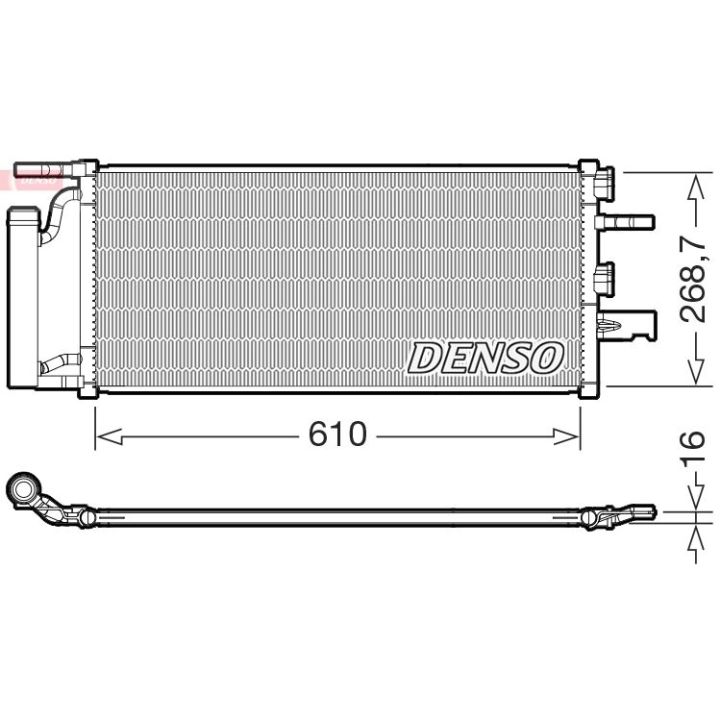 Kondensatorius, oro kondicionierius DENSO DCN05036