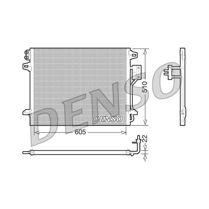 Kondensatorius, oro kondicionierius DENSO DCN06006