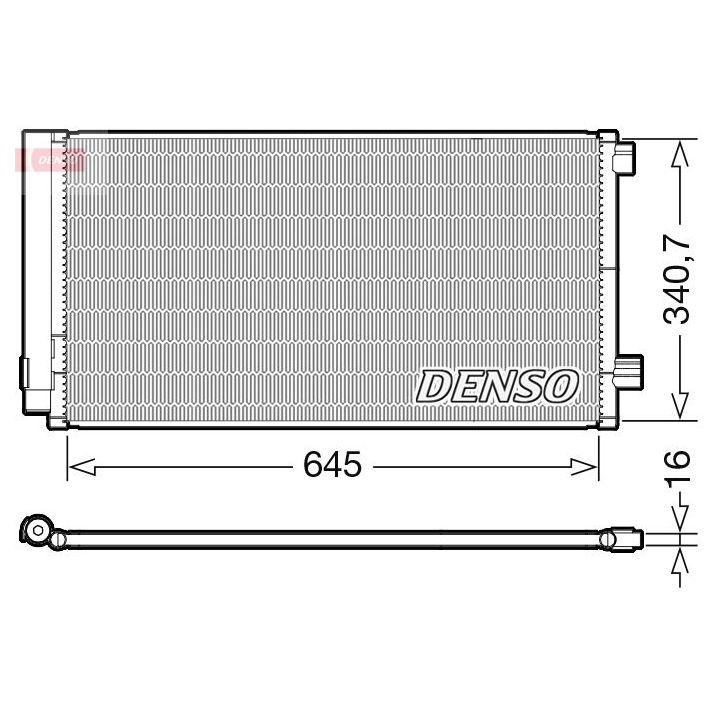 Kondensatorius, oro kondicionierius DENSO DCN06020