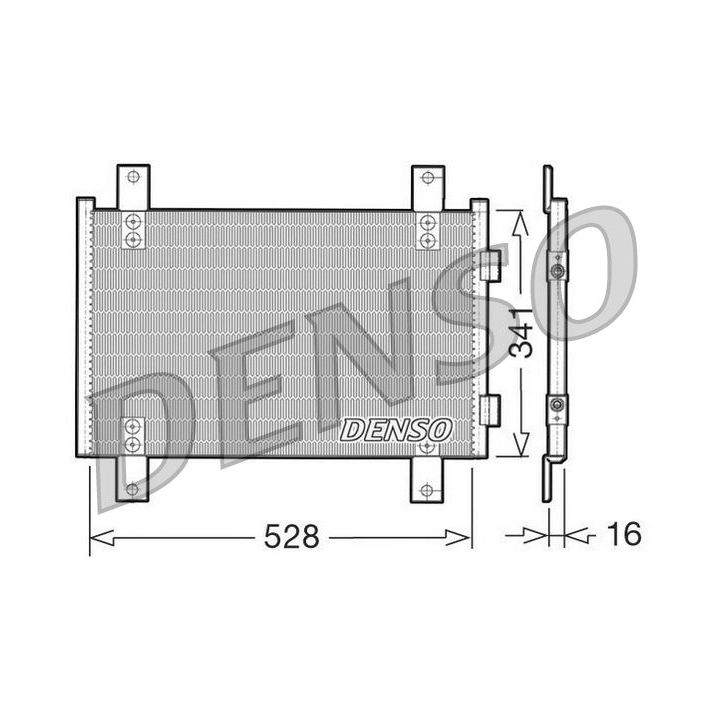 Kondensatorius, oro kondicionierius DENSO DCN07001