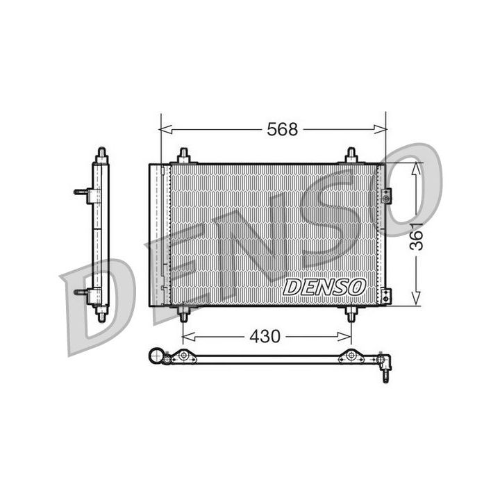Kondensatorius, oro kondicionierius DENSO DCN07008