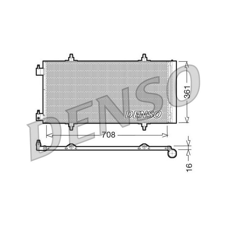 Kondensatorius, oro kondicionierius DENSO DCN07011