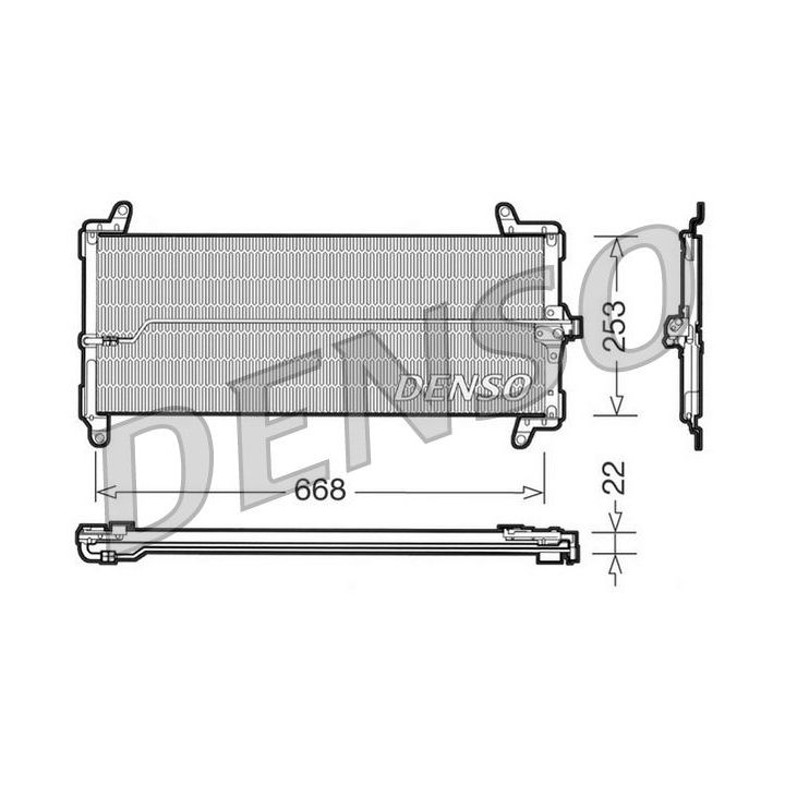 Kondensatorius, oro kondicionierius DENSO DCN09001