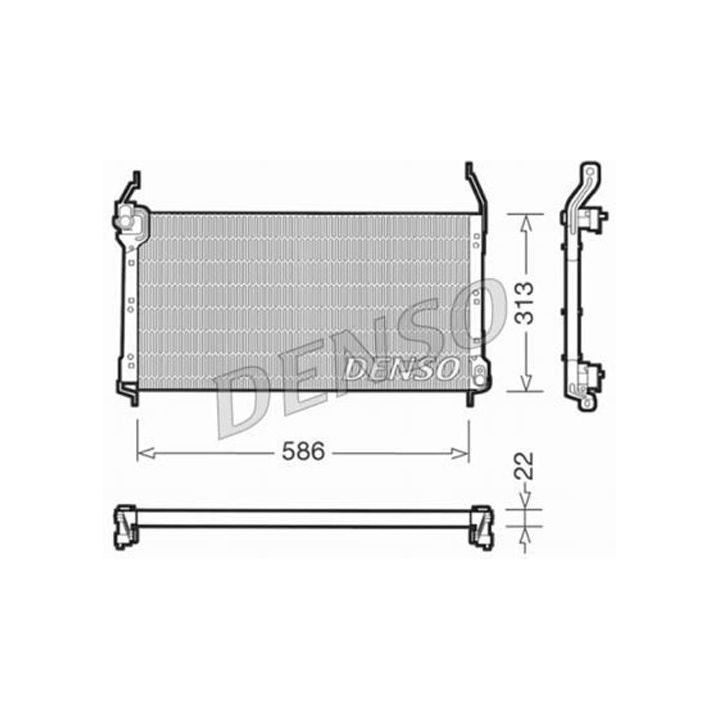 Kondensatorius, oro kondicionierius DENSO DCN09014