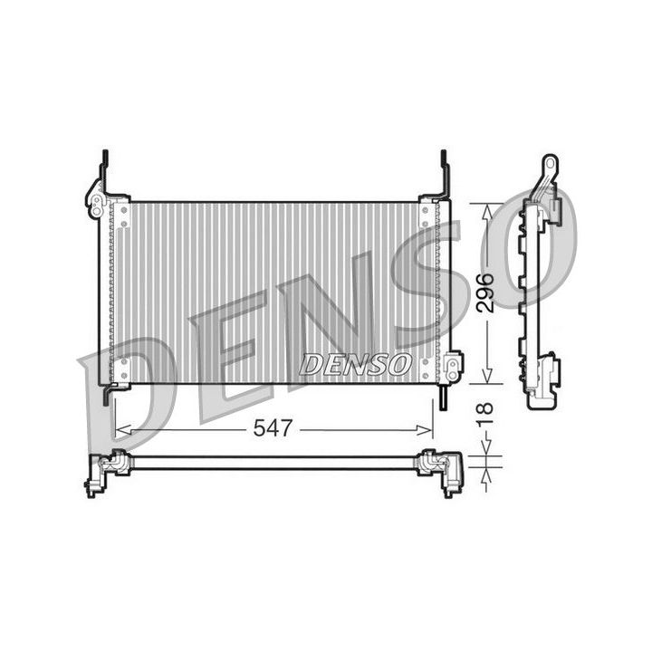 Kondensatorius, oro kondicionierius DENSO DCN09016