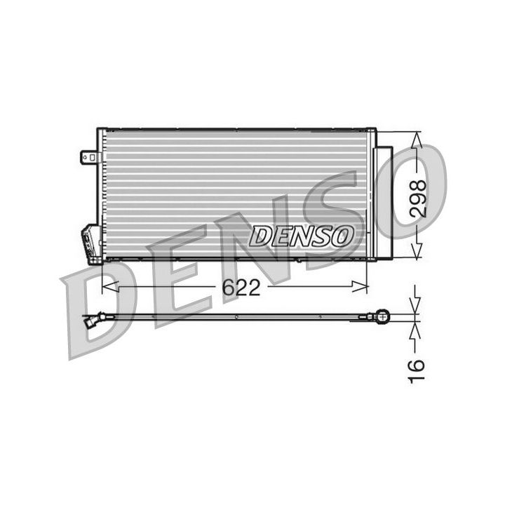 Kondensatorius, oro kondicionierius DENSO DCN09018