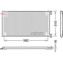 Kondensatorius, oro kondicionierius DENSO DCN09040