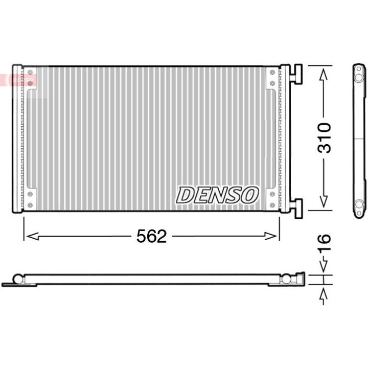 Kondensatorius, oro kondicionierius DENSO DCN09040