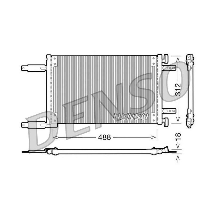Kondensatorius, oro kondicionierius DENSO DCN09041