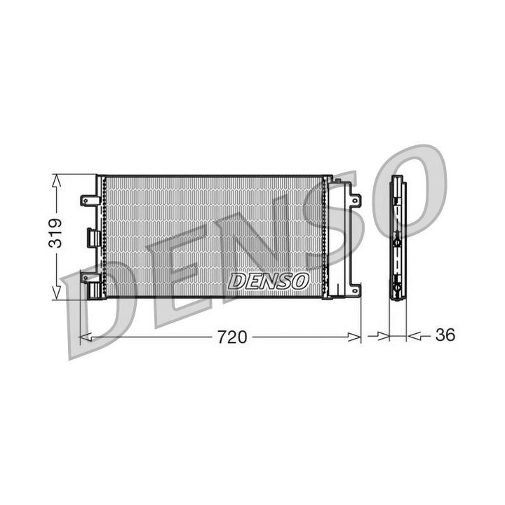 Kondensatorius, oro kondicionierius DENSO DCN09042