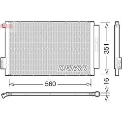 Kondensatorius, oro kondicionierius DENSO DCN09043