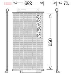 Kondensatorius, oro kondicionierius DENSO DCN09047