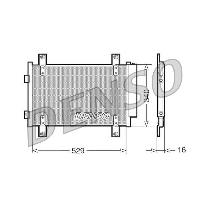 Kondensatorius, oro kondicionierius DENSO DCN09049