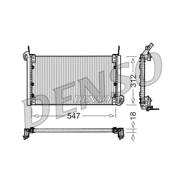 Kondensatorius, oro kondicionierius DENSO DCN09080