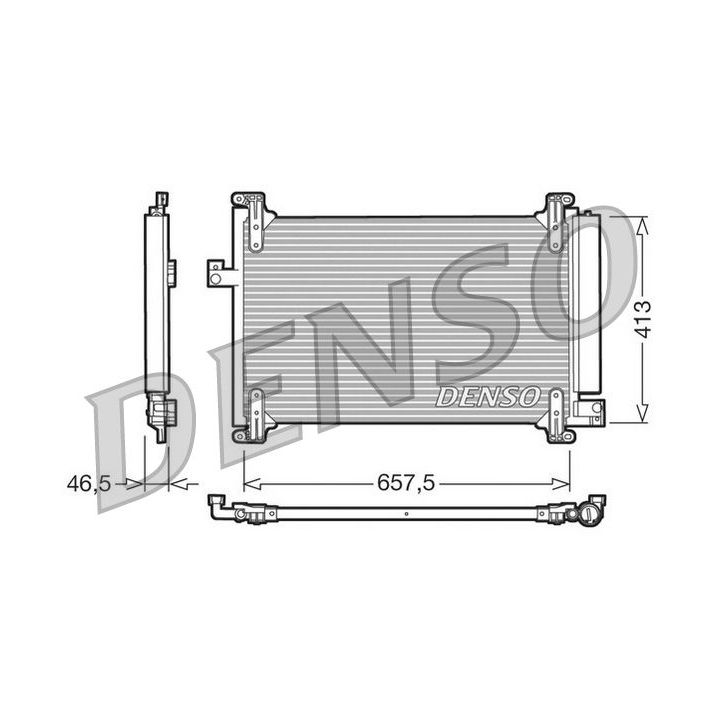 Kondensatorius, oro kondicionierius DENSO DCN09083