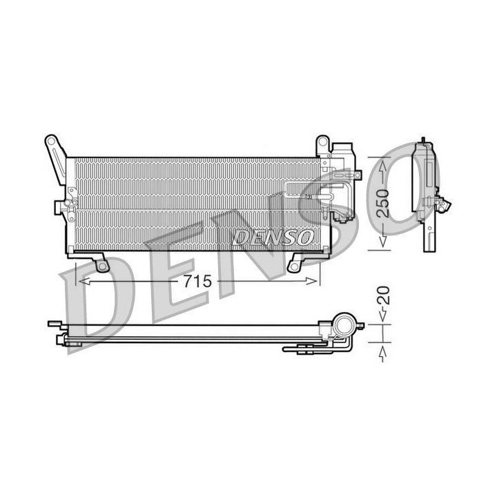 Kondensatorius, oro kondicionierius DENSO DCN09090