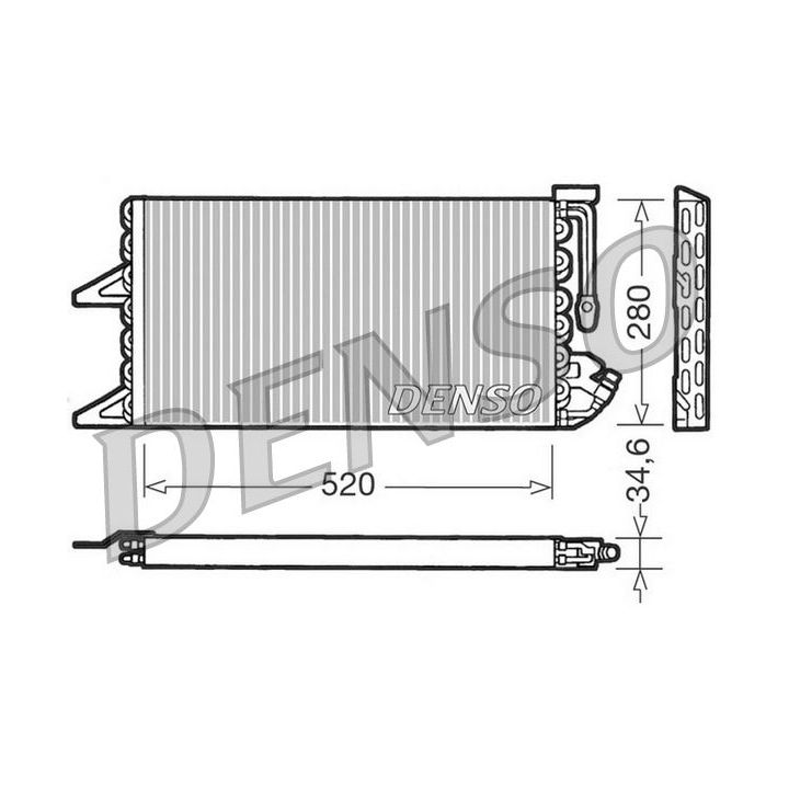 Kondensatorius, oro kondicionierius DENSO DCN09092