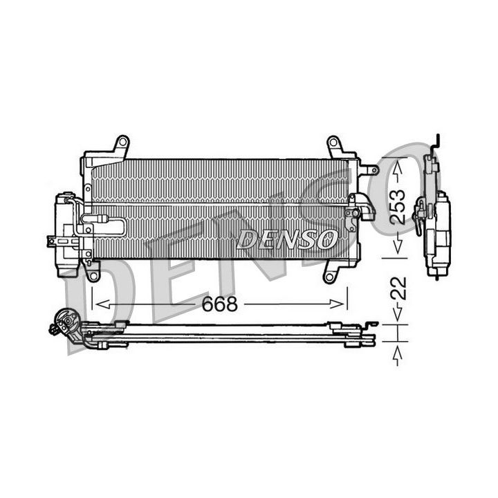 Kondensatorius, oro kondicionierius DENSO DCN09093