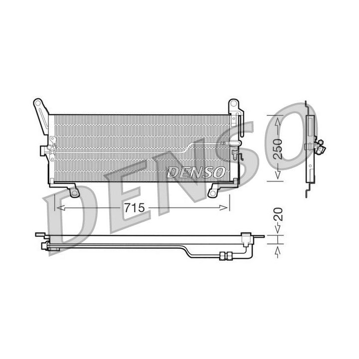 Kondensatorius, oro kondicionierius DENSO DCN09098