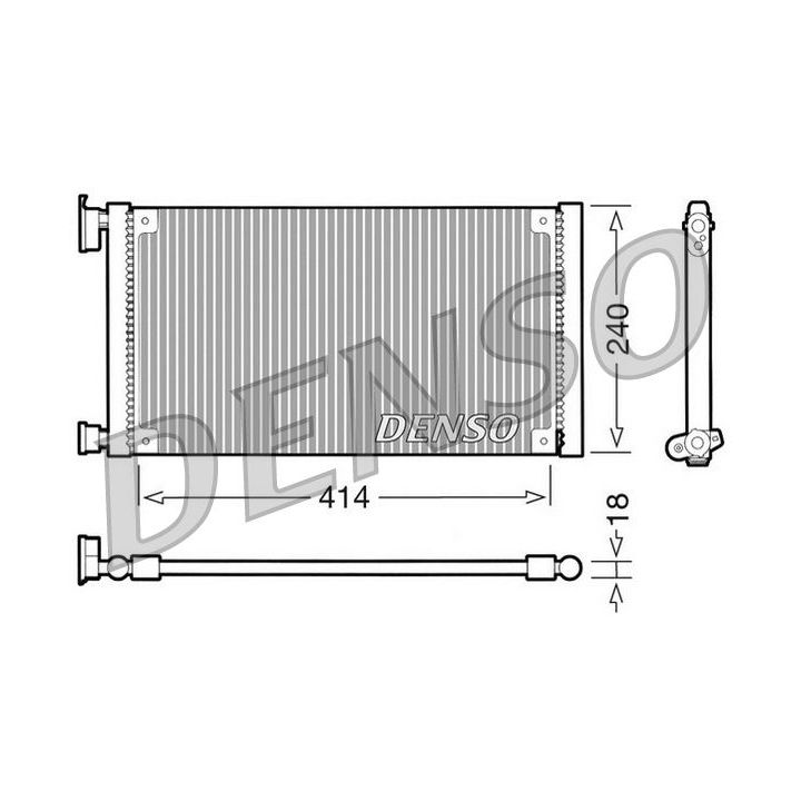 Kondensatorius, oro kondicionierius DENSO DCN09120