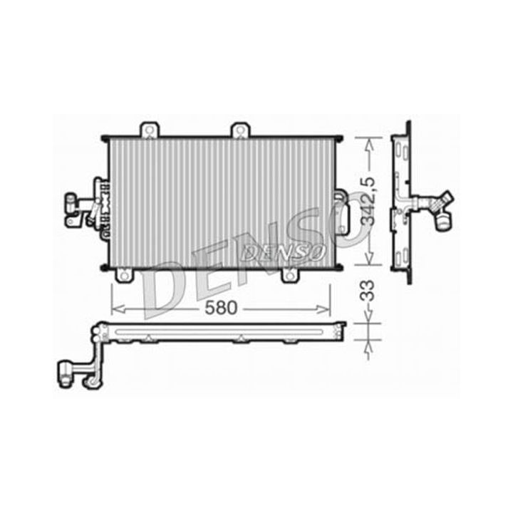 Kondensatorius, oro kondicionierius DENSO DCN09140