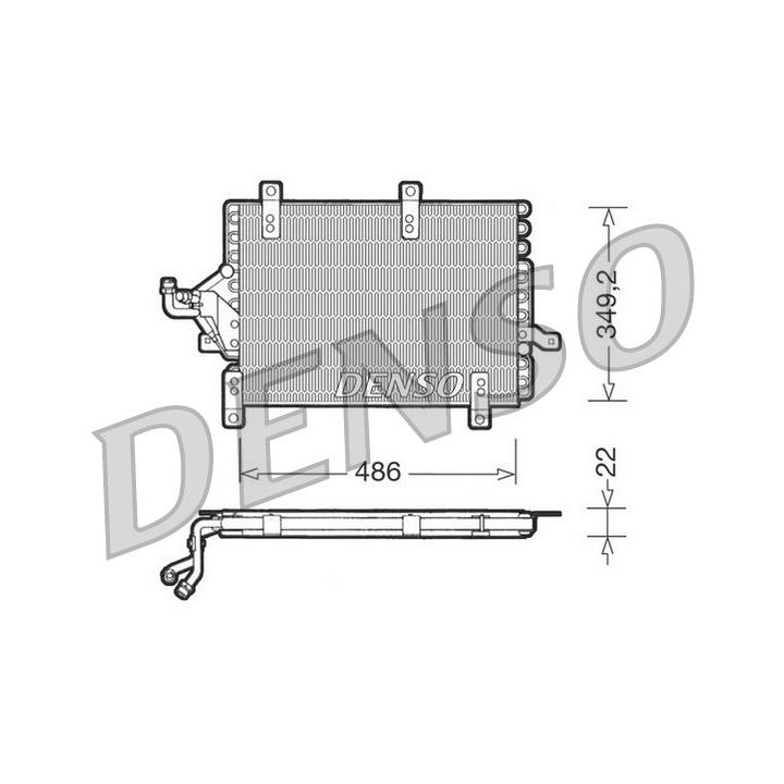 Kondensatorius, oro kondicionierius DENSO DCN09141