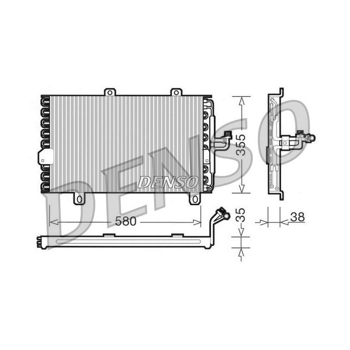 Kondensatorius, oro kondicionierius DENSO DCN09142