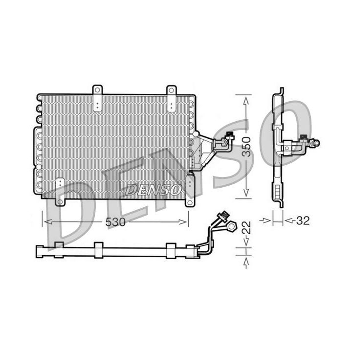 Kondensatorius, oro kondicionierius DENSO DCN09143