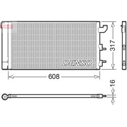 Kondensatorius, oro kondicionierius DENSO DCN09144