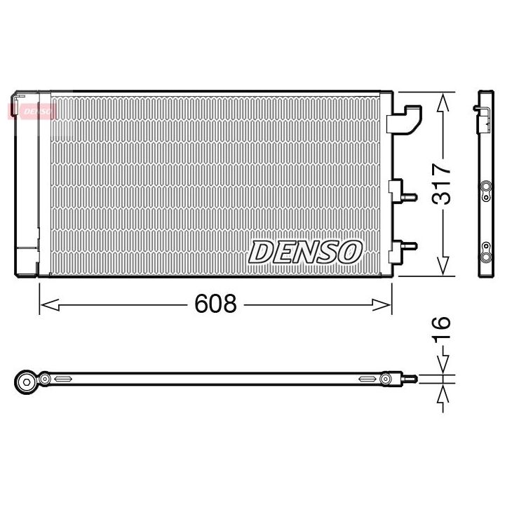 Kondensatorius, oro kondicionierius DENSO DCN09144