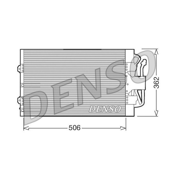 Kondensatorius, oro kondicionierius DENSO DCN10004