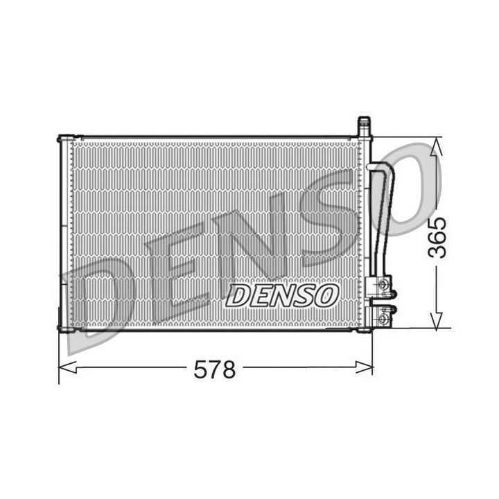Kondensatorius, oro kondicionierius DENSO DCN10008