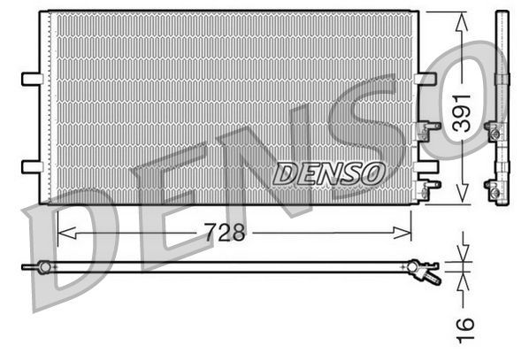 Kondensatorius, oro kondicionierius DENSO DCN10017