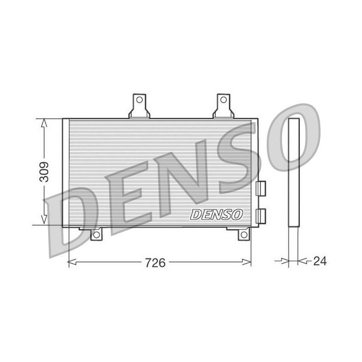Kondensatorius, oro kondicionierius DENSO DCN11003