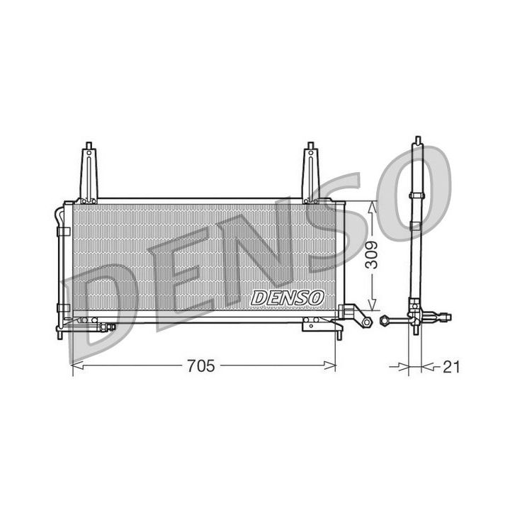 Kondensatorius, oro kondicionierius DENSO DCN11006