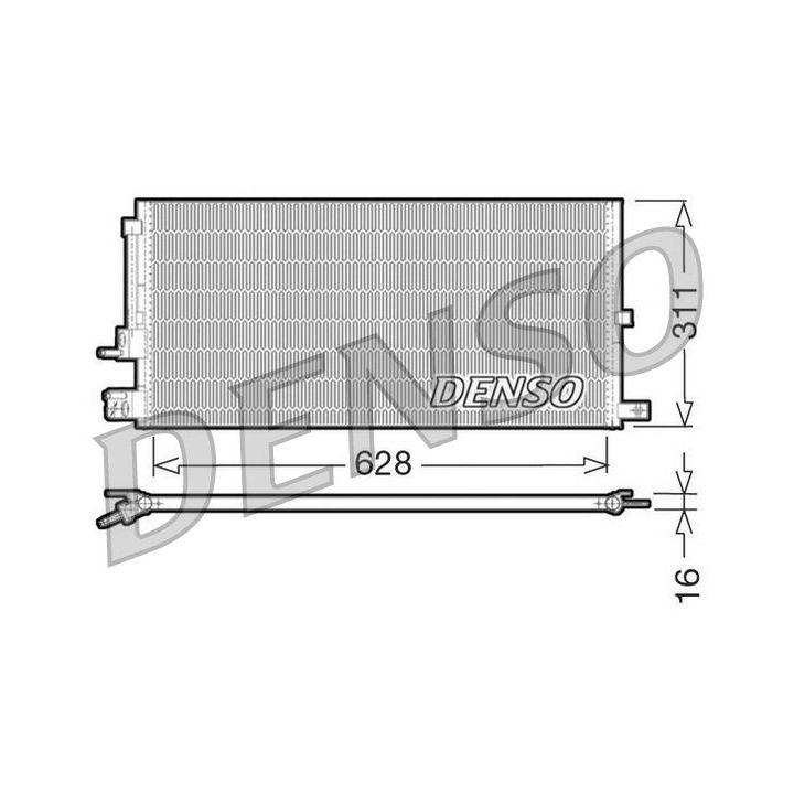 Kondensatorius, oro kondicionierius DENSO DCN11007