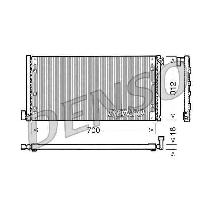 Kondensatorius, oro kondicionierius DENSO DCN12001