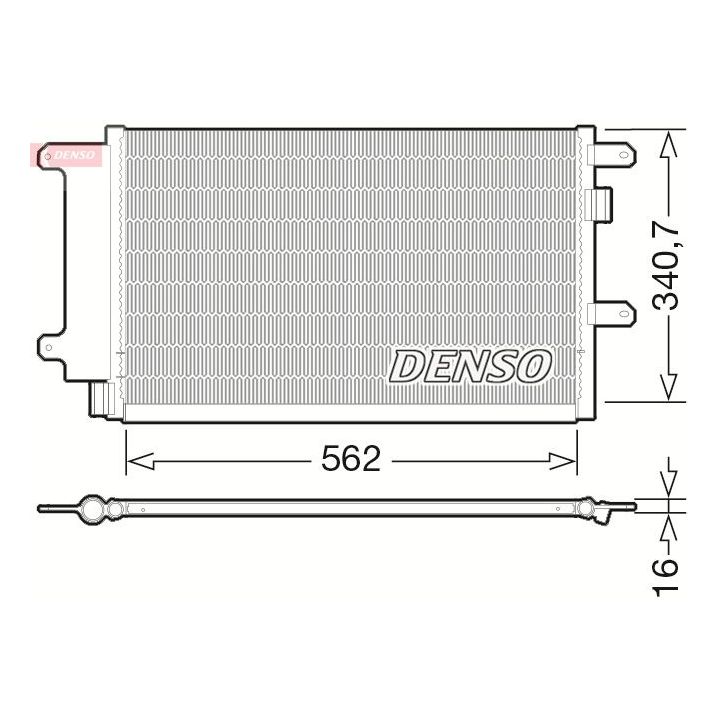 Kondensatorius, oro kondicionierius DENSO DCN12003