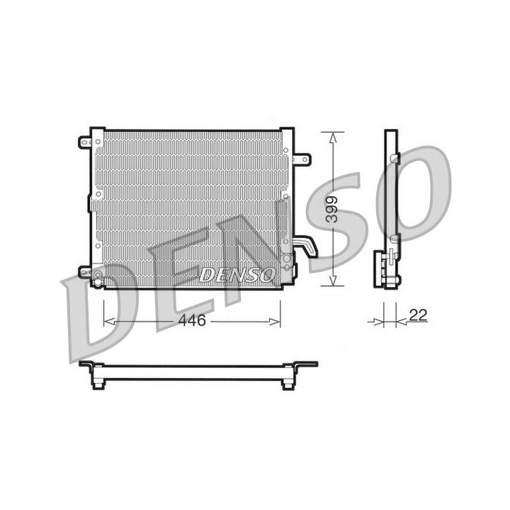 Kondensatorius, oro kondicionierius DENSO DCN13002
