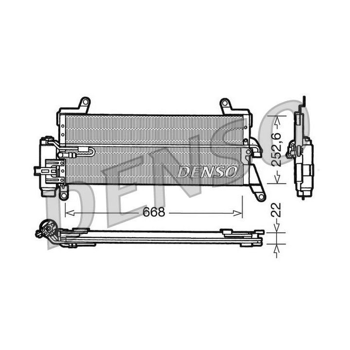 Kondensatorius, oro kondicionierius DENSO DCN13010